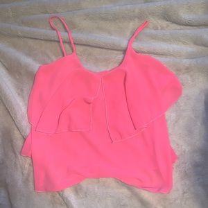 Hot Pink Crop Top